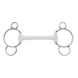 Beris Three Ring Eggbutt Mullen Gag