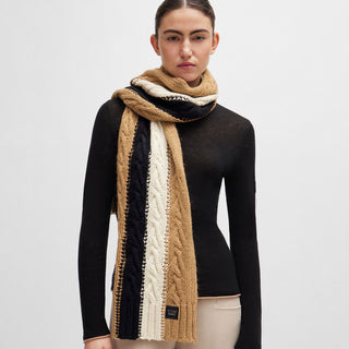 BOSS Equestrian Scarf - Signature Colour Block