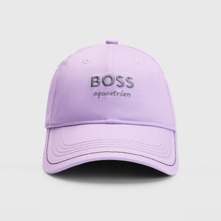 BOSS Equestrian Embroidery Cap - Chalk Violet