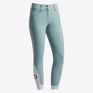 Cavalleria Toscana American Knee Grip Breeches - Light Teal Green