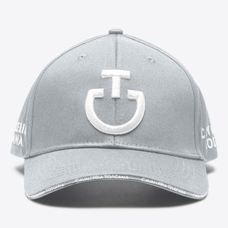 Cavalleria Toscana Logo Cap - Light Grey/White