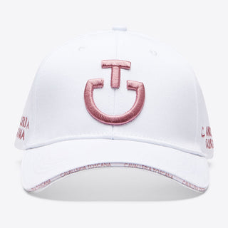 Cavalleria Toscana Logo Cap - White/Pink