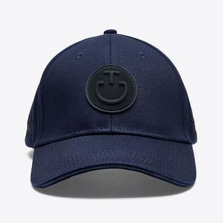 Cavalleria Toscana Silicone Logo Patch Baseball Cap - Navy