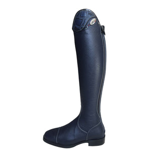 De Niro Blue Salentino Riding Boots with Bolgheri Blue