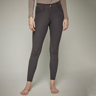 Dada Sport Gerry Knee Grip Breeches - Dark Brown