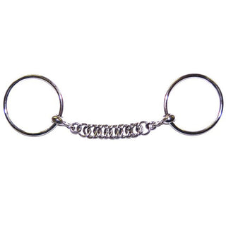 Equiport Curb Chain Mouth Snaffle