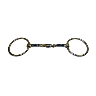 Bombers Elliptical Lozenge Loose Ring Snaffle