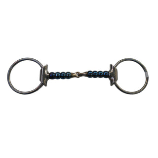 Bombers Cherry Roller Eggbutt Loose Ring Snaffle