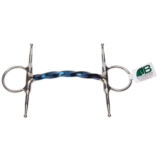 Bombers Twisted Mullen Full Cheek Snaffle