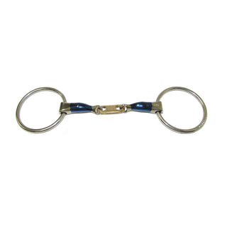 Bombers BC45 Control Plate Loose Ring Snaffle