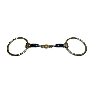 Bombers Buster Roller Loose Ring Snaffle