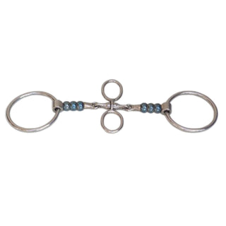 Bombers Cherry Roller Spinner Loose Ring Snaffle