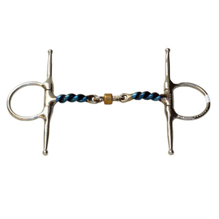 Bombers Twisted Buster Roller Full Cheek Snaffle