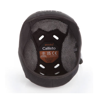 Evoke Callisto Crown Helmet Liner - Black