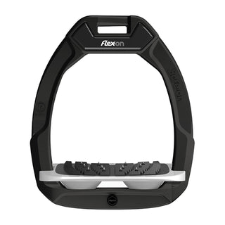 Flex-On Safe-On Stirrups - Black/Grey