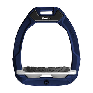 Flex-On Safe-On Stirrups - Navy/Grey