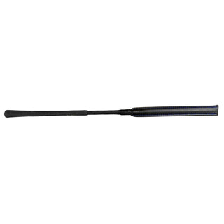 Fleck Jockey Race Bat - Black/Blue Stitching