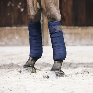 Kentucky Horsewear Repellent Exercise Bandages - Navy