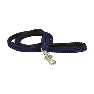 Kentucky Dogwear Plaited Nylon Dog Lead - Navy