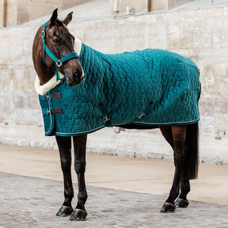 Kentucky Horsewear Velvet Show Rug - Emerald