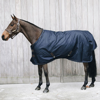 Kentucky Horsewear Pro All Weather Faux Fur Lined Turnout Rug 0g - Navy