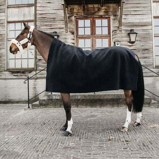 Kentucky Horsewear Heavy Fleece Square Blanket - Black