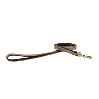 Kentucky Dogwear Plaited Nylon Dog Lead - Beige