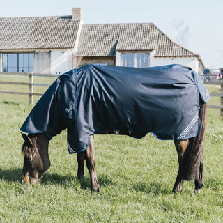 Kentucky Horsewear All Weather Comfort Turnout Rug 100g - Navy