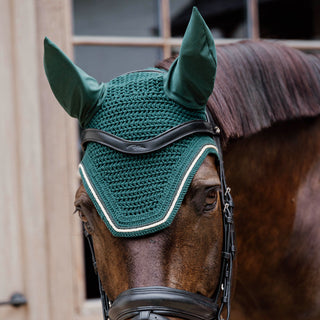 Kentucky Horsewear Wellington Rope Fly Veil - Pine Green