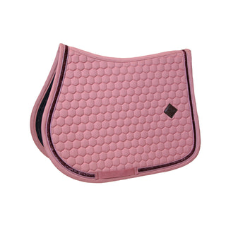 Kentucky Horsewear Glitter Band Jumping Saddle Cloth - Fuchsia