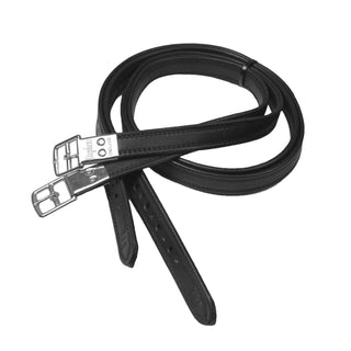 Stephens Stirrup Leathers - Black