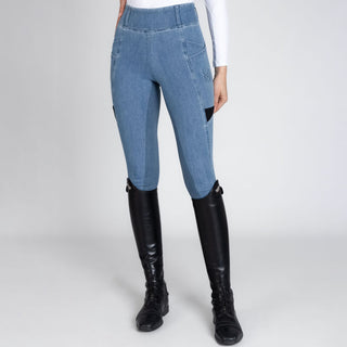 Maximilian Equestrian Tech Riding Leggings - Denim