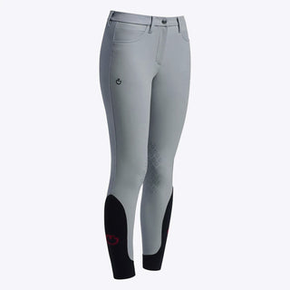 Cavalleria Toscana Girls Colour Grip Breeches - Grey