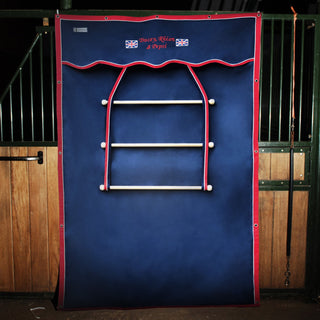 Equiport Integrated Stable Drape and Rug Rack