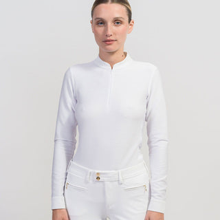 Samshield Louisella Show Shirt - White Texturised