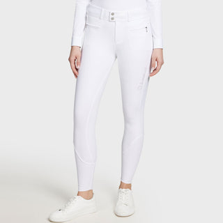 Samshield Clara Knee Grip Breeches - White