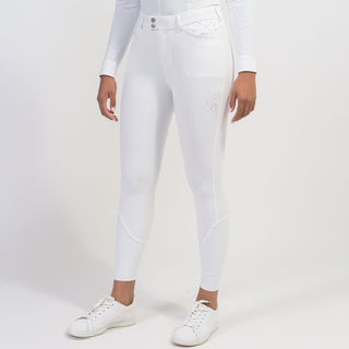 Samshield Jully Crystal Leaf Breeches - White