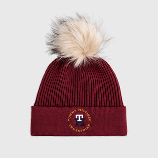 Tommy Hilfiger Vancouver Pom Pom Beanie - Rouge