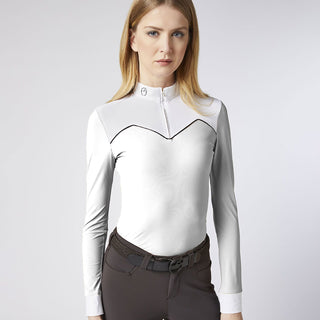 Vestrum Chiavenna Long Sleeve Show Shirt - White