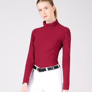 Vestrum Chartres Turtleneck Base Layer - Ruby